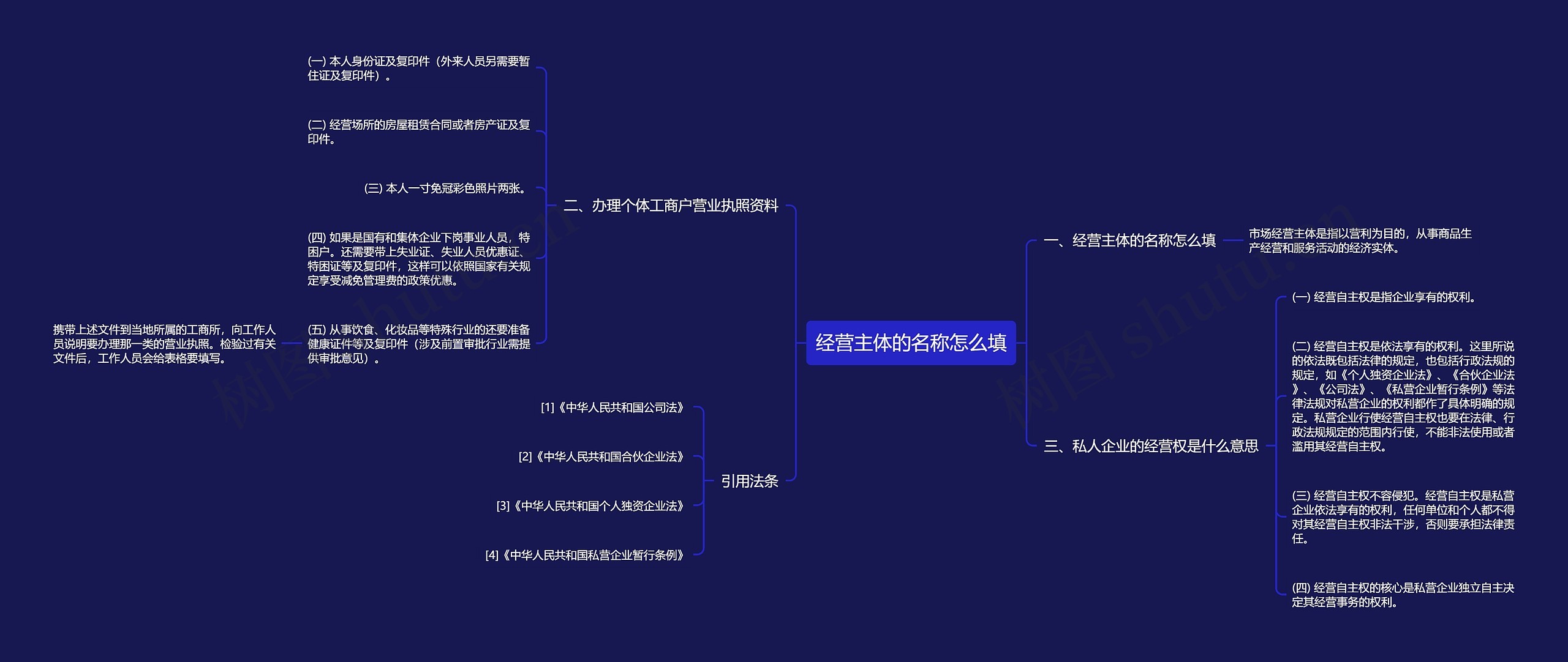 经营主体的名称怎么填