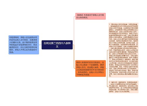 合同法第二百四十八条释义