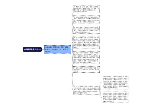 护理管理报告方法