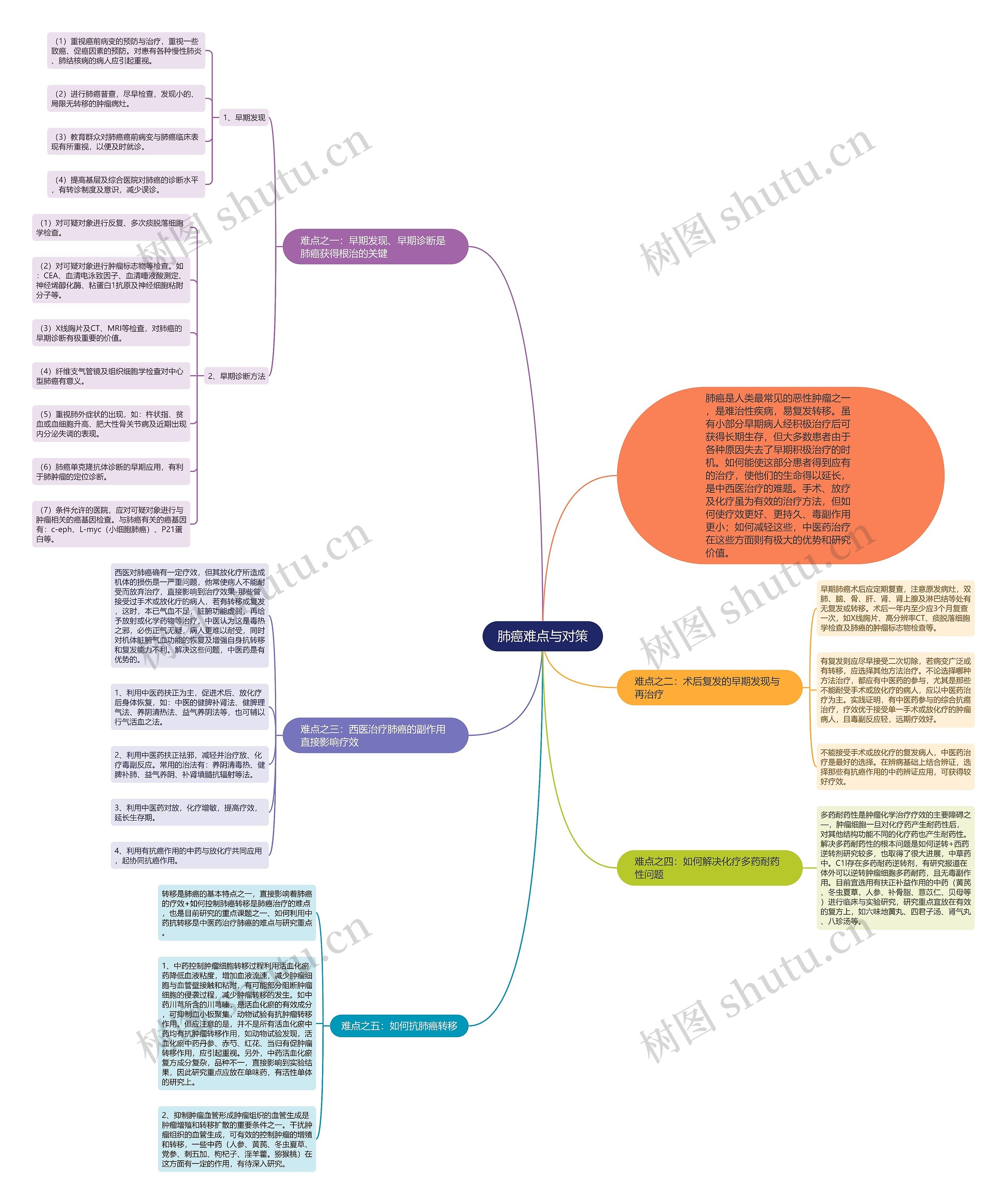 肺癌难点与对策 肺癌难点与对策