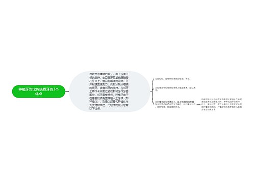 种植牙对比传统假牙的3个优点