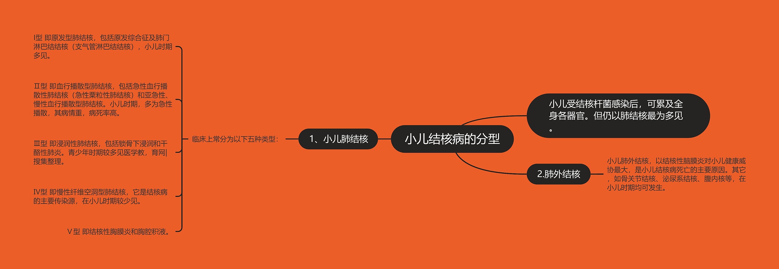 小儿结核病的分型