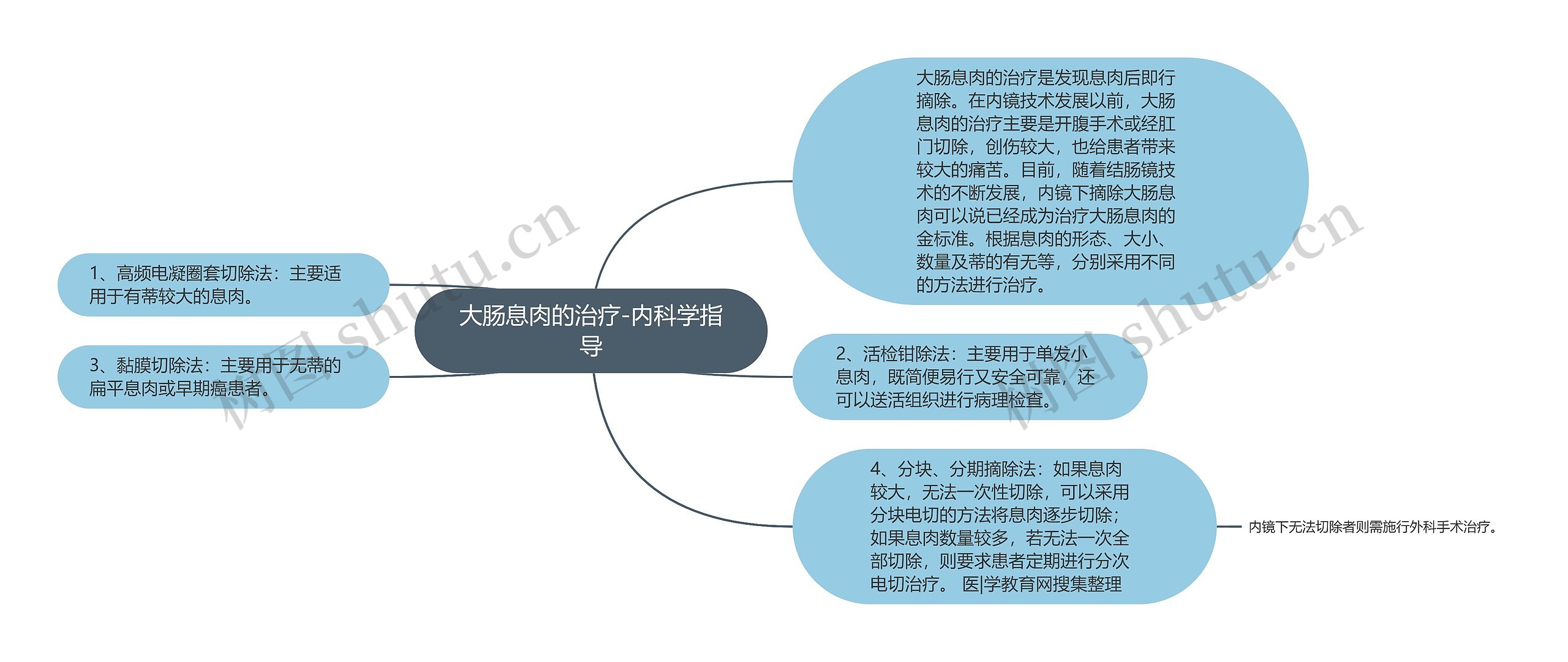 大肠息肉的治疗-内科学指导