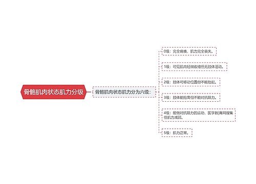 骨骼肌肉状态肌力分级