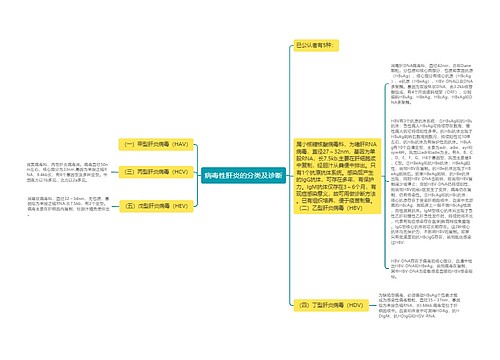 病毒性肝炎的分类及诊断