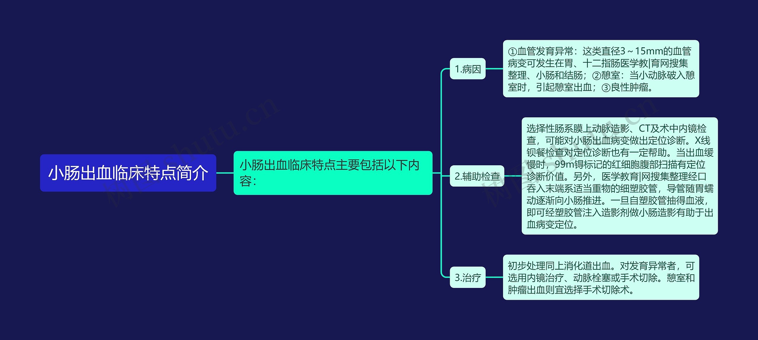 小肠出血临床特点简介