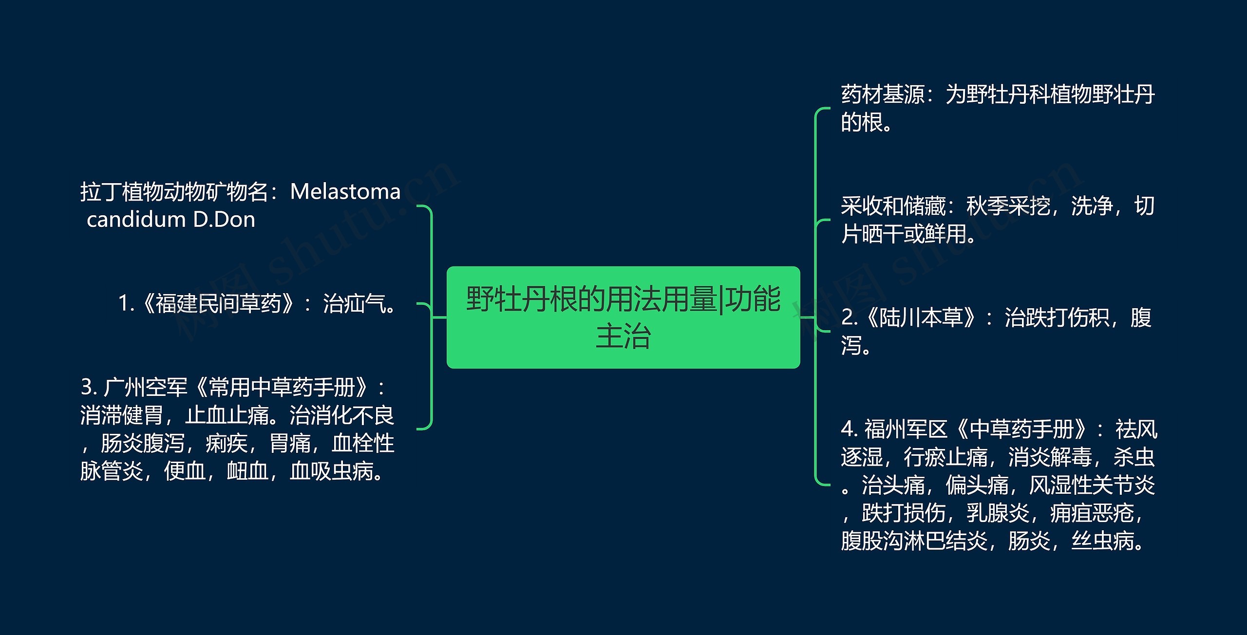 野牡丹根的用法用量|功能主治