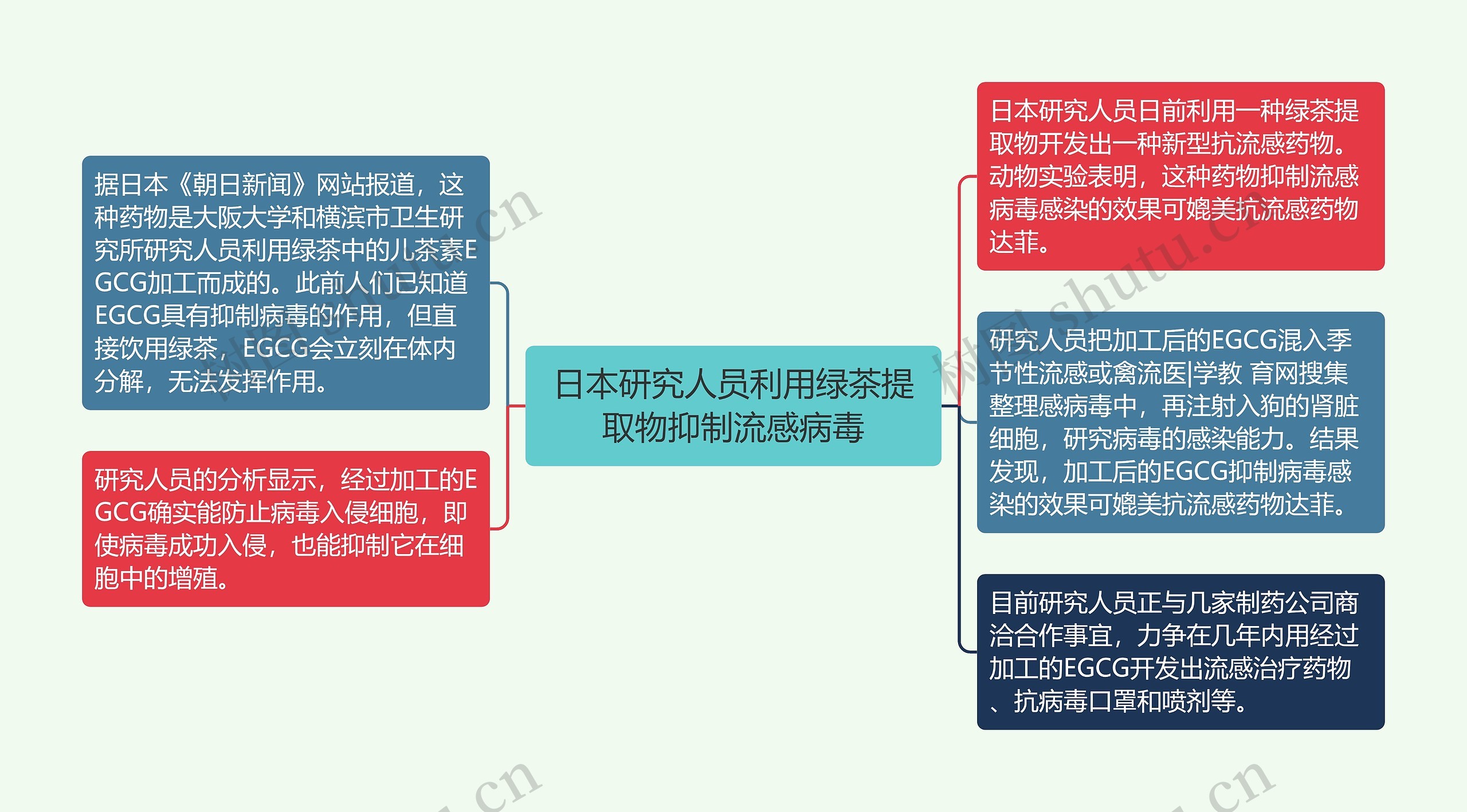 日本研究人员利用绿茶提取物抑制流感病毒 日本研究人员利用绿茶提取物抑制流感病毒