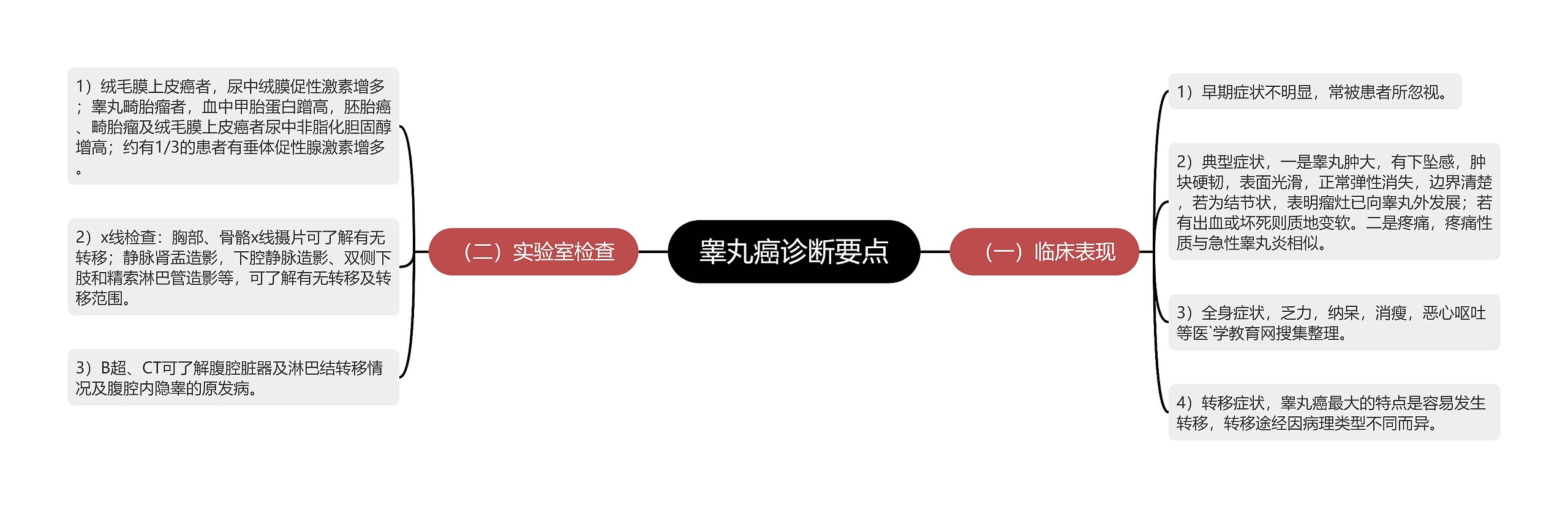 睾丸癌诊断要点 睾丸癌诊断要点