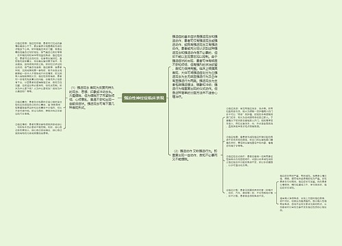 强迫性神经症临床表现