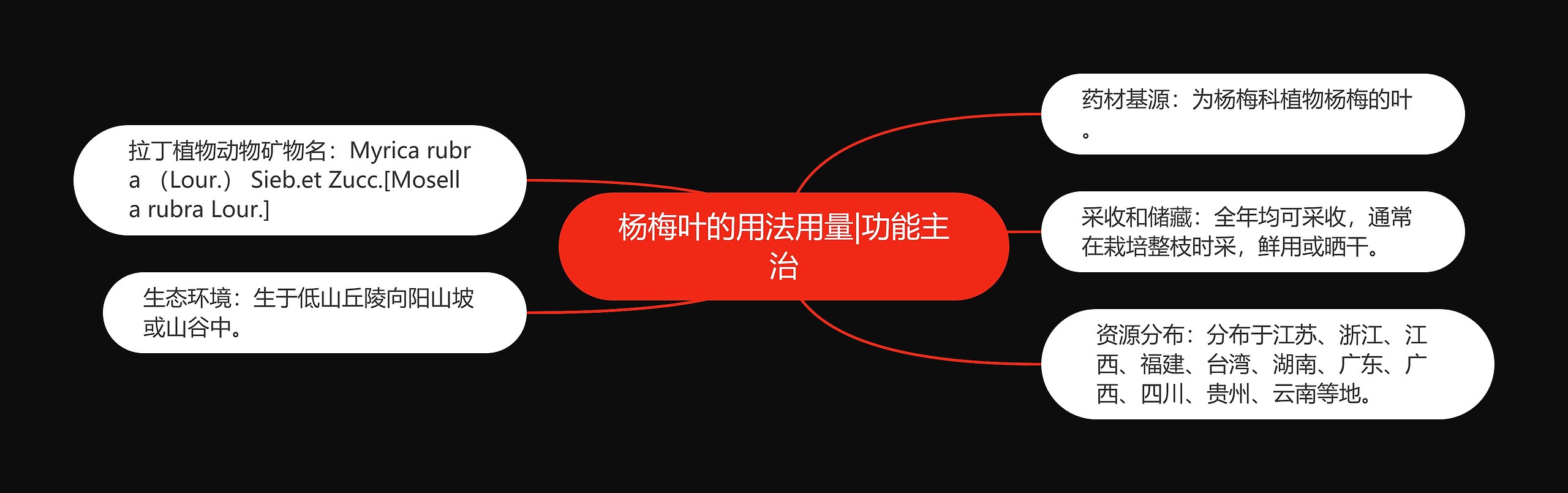 杨梅叶的用法用量|功能主治 杨梅叶的用法用量|功能主治