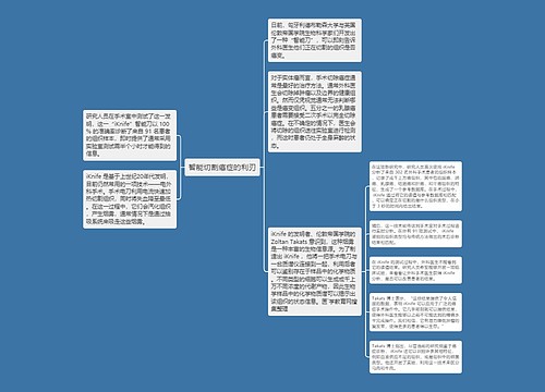 智能切割癌症的利刃