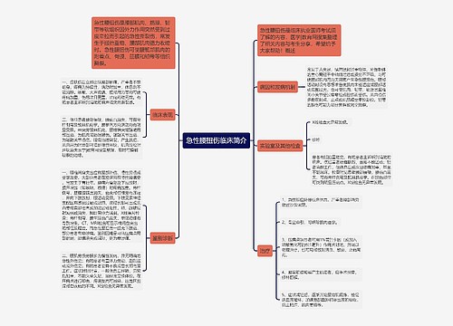 急性腰扭伤临床简介