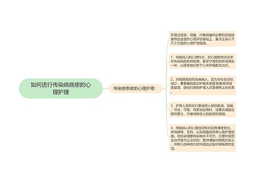 如何进行传染病病患的心理护理