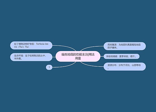 瘤孢地菇的功能主治|用法用量