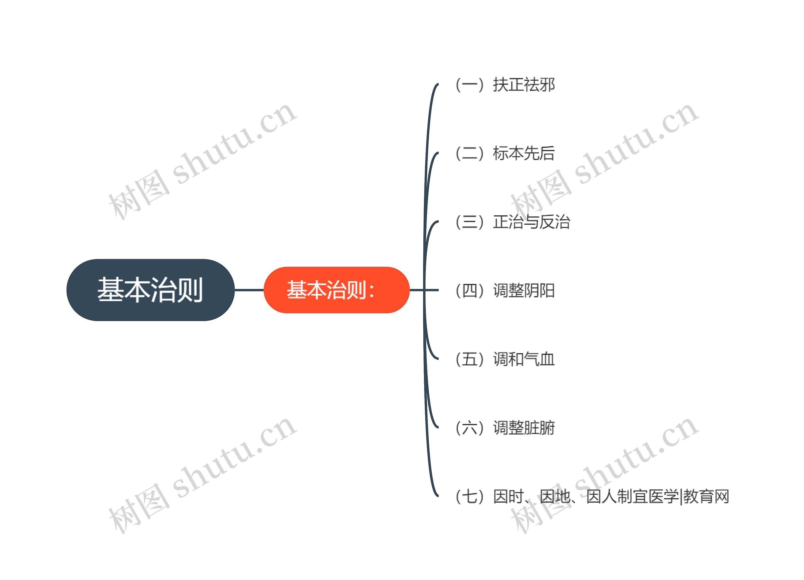 基本治则思维导图