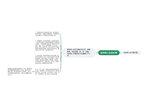 临终病人饮食护理