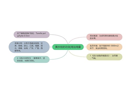 黄水枝的功效|用法用量