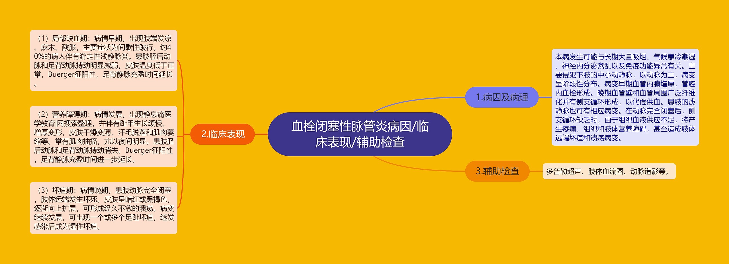 血栓闭塞性脉管炎病因/临床表现/辅助检查 血栓闭塞性脉管炎病因/临床表现/辅助检查