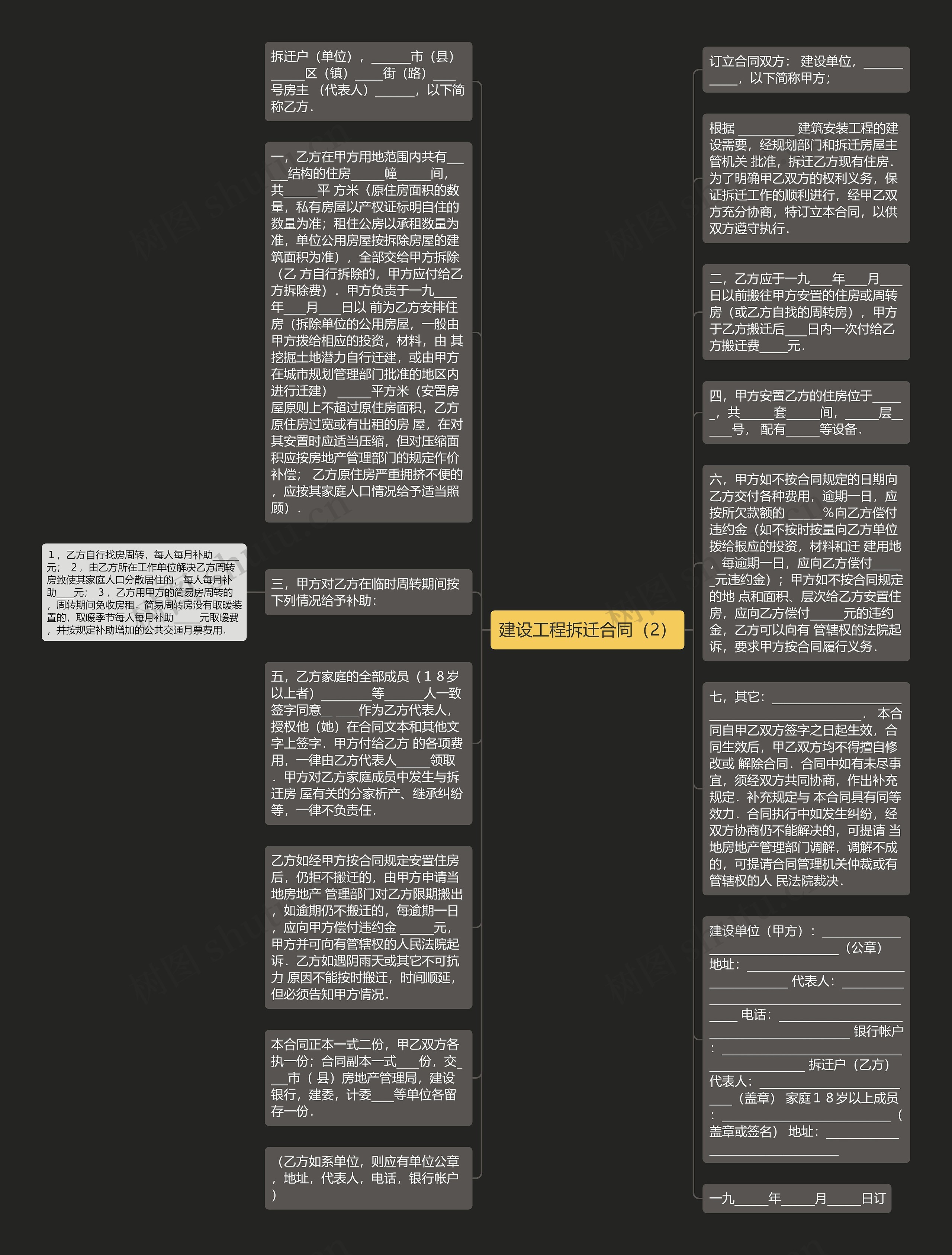 建设工程拆迁合同（2）