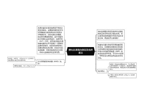 糖化血清蛋白测定及临床意义