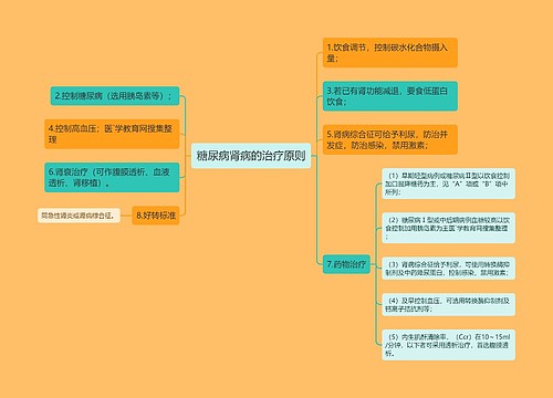 糖尿病肾病的治疗原则