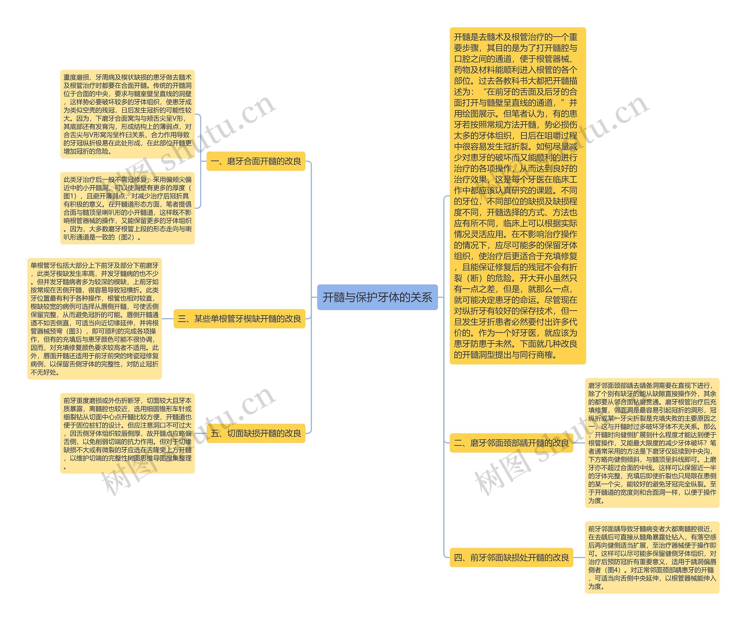 开髓与保护牙体的关系 开髓与保护牙体的关系