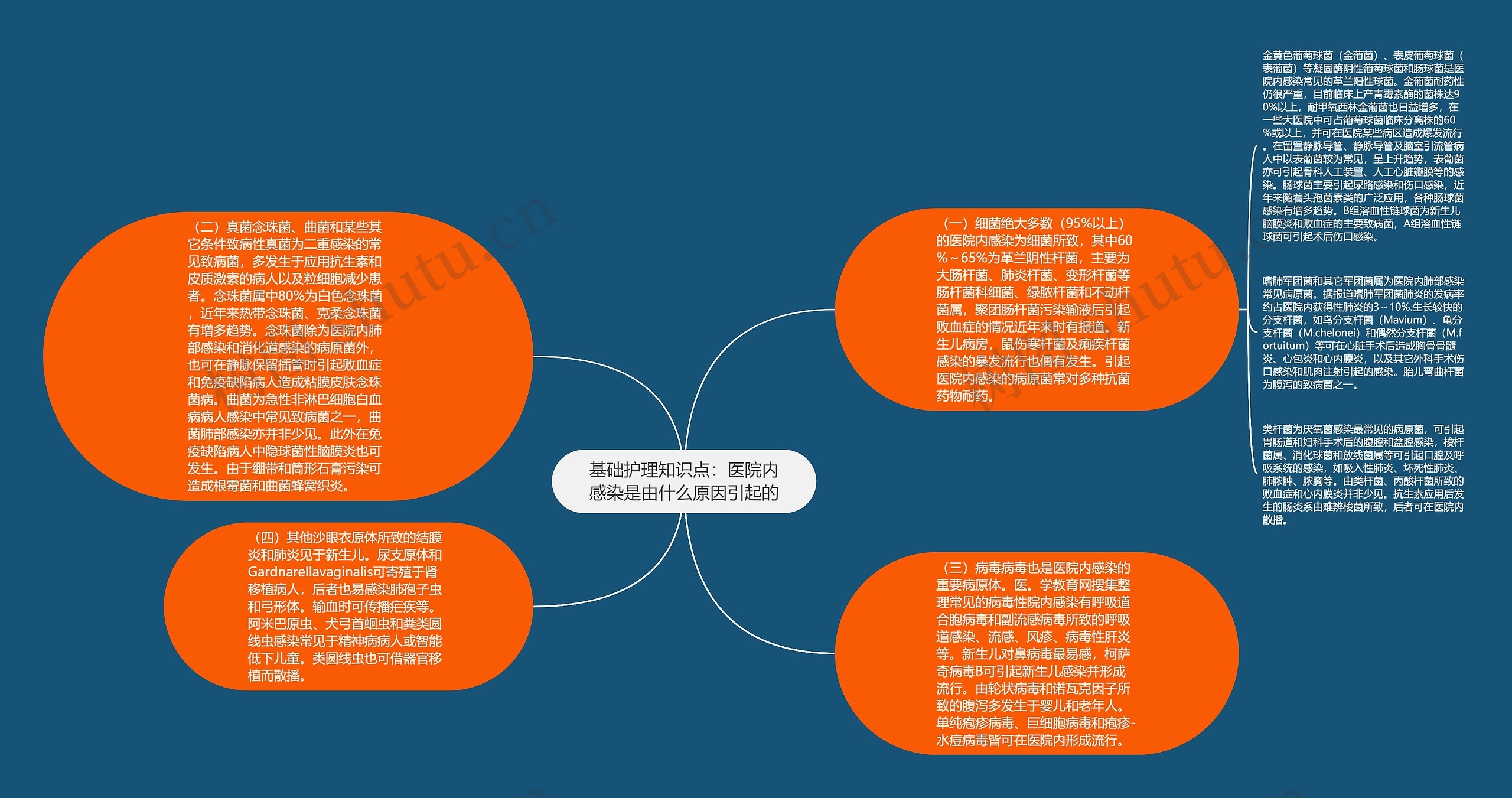 基础护理知识点：医院内感染是由什么原因引起的