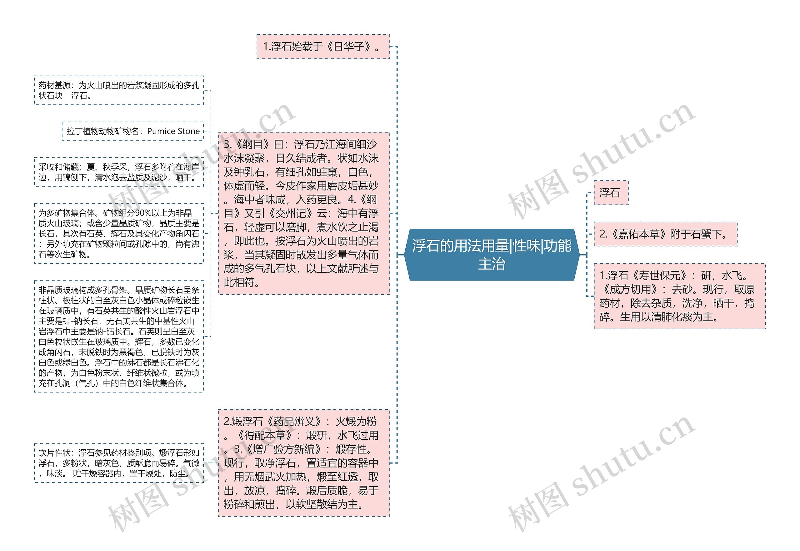 浮石的用法用量|性味|功能主治