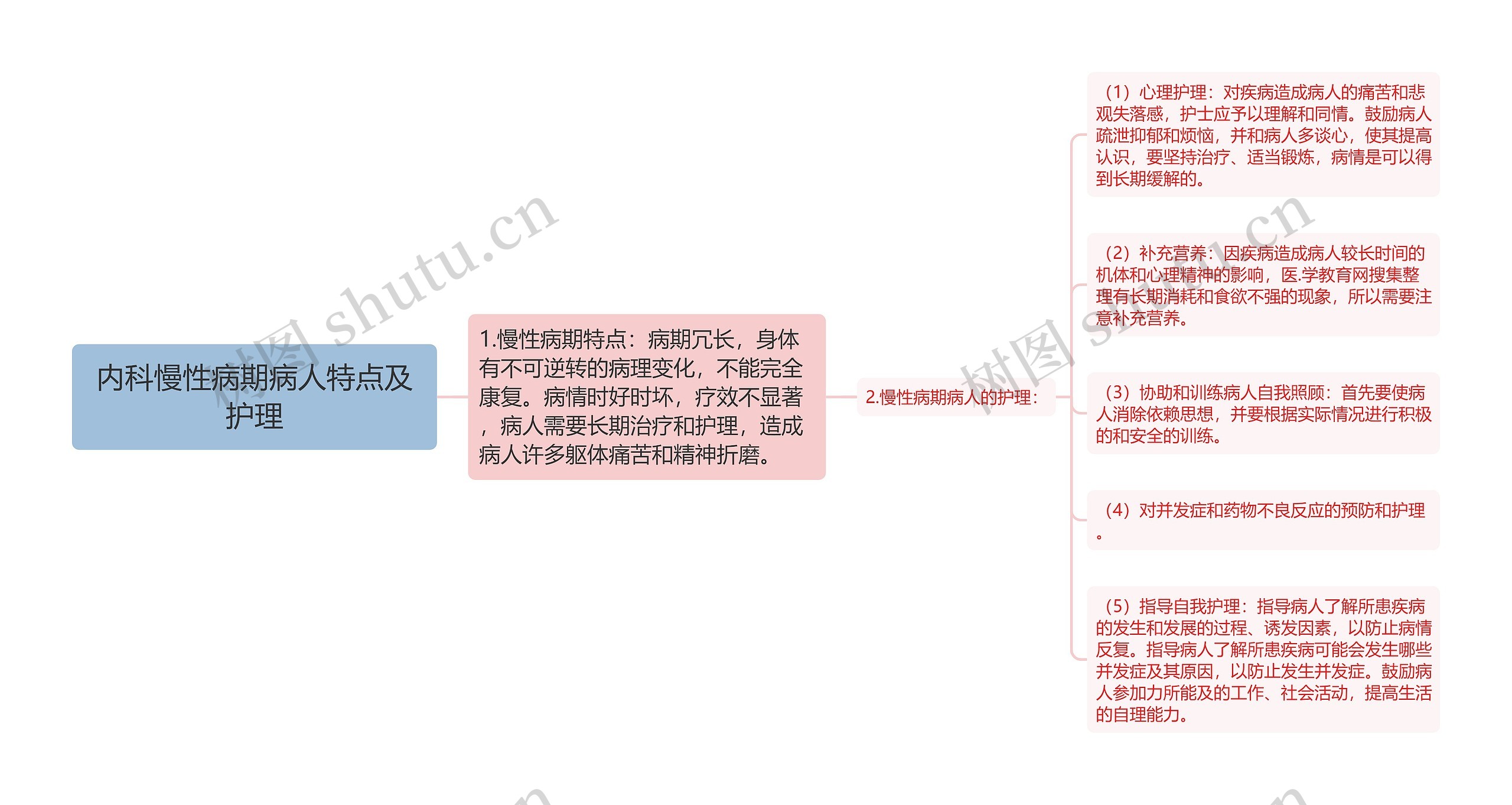 内科慢性病期病人特点及护理