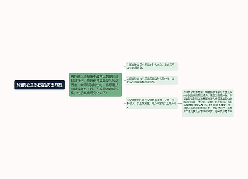 球部尿道损伤的病因病理