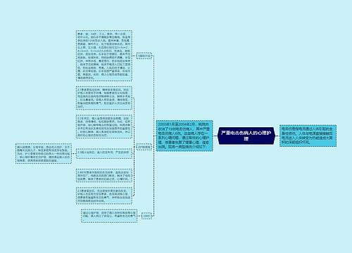 严重电击伤病人的心理护理