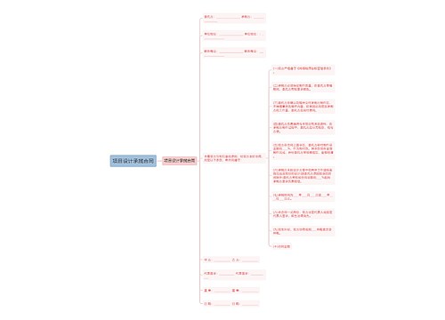 项目设计承揽合同