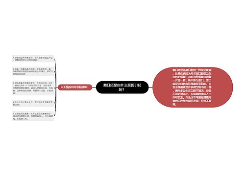 鹅口疮是由什么原因引起的？