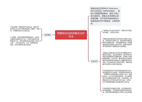 预激综合征的诊断及治疗方法