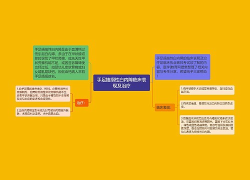 手足搐搦性白内障临床表现及治疗