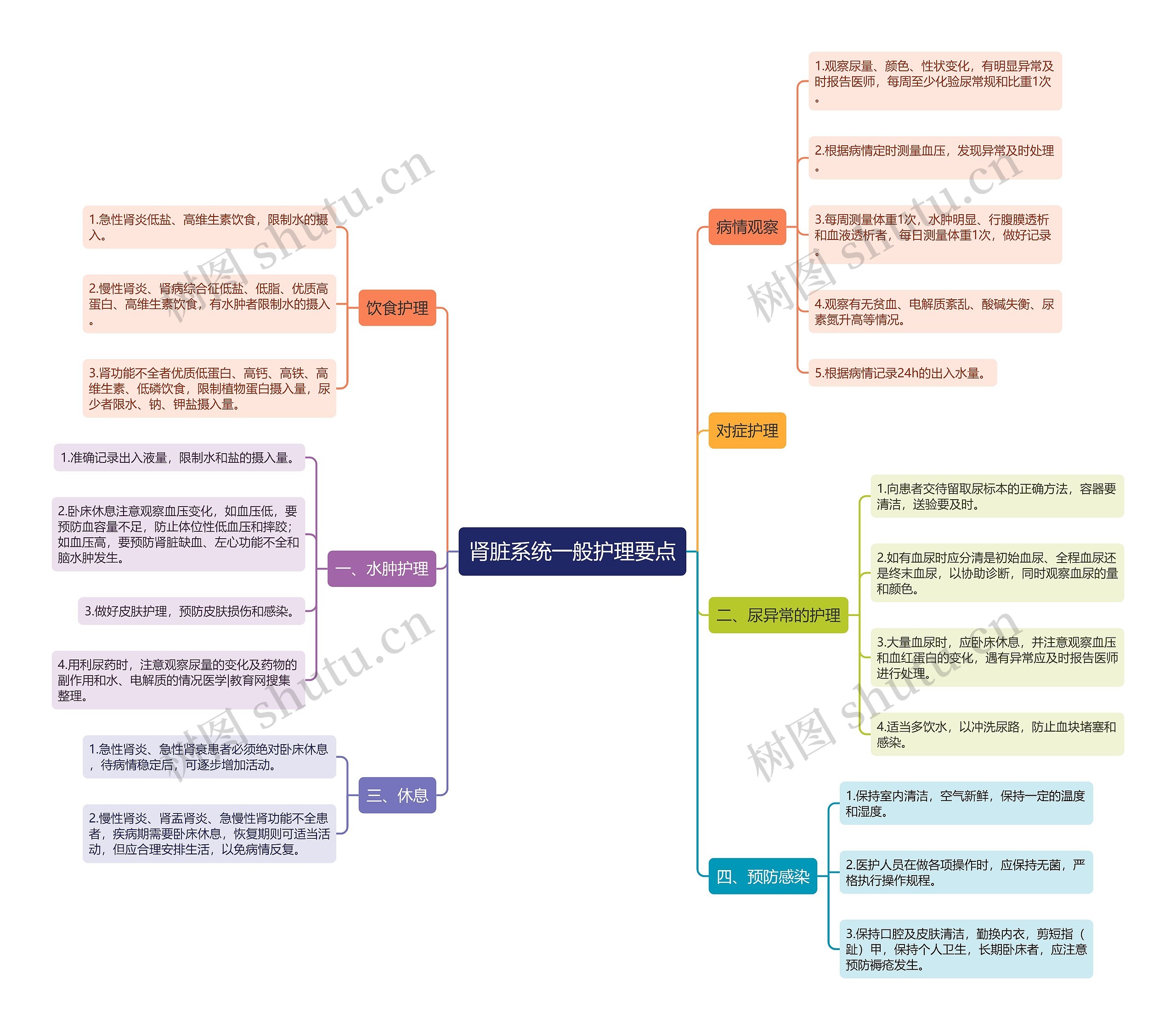 肾脏系统一般护理要点 肾脏系统一般护理要点