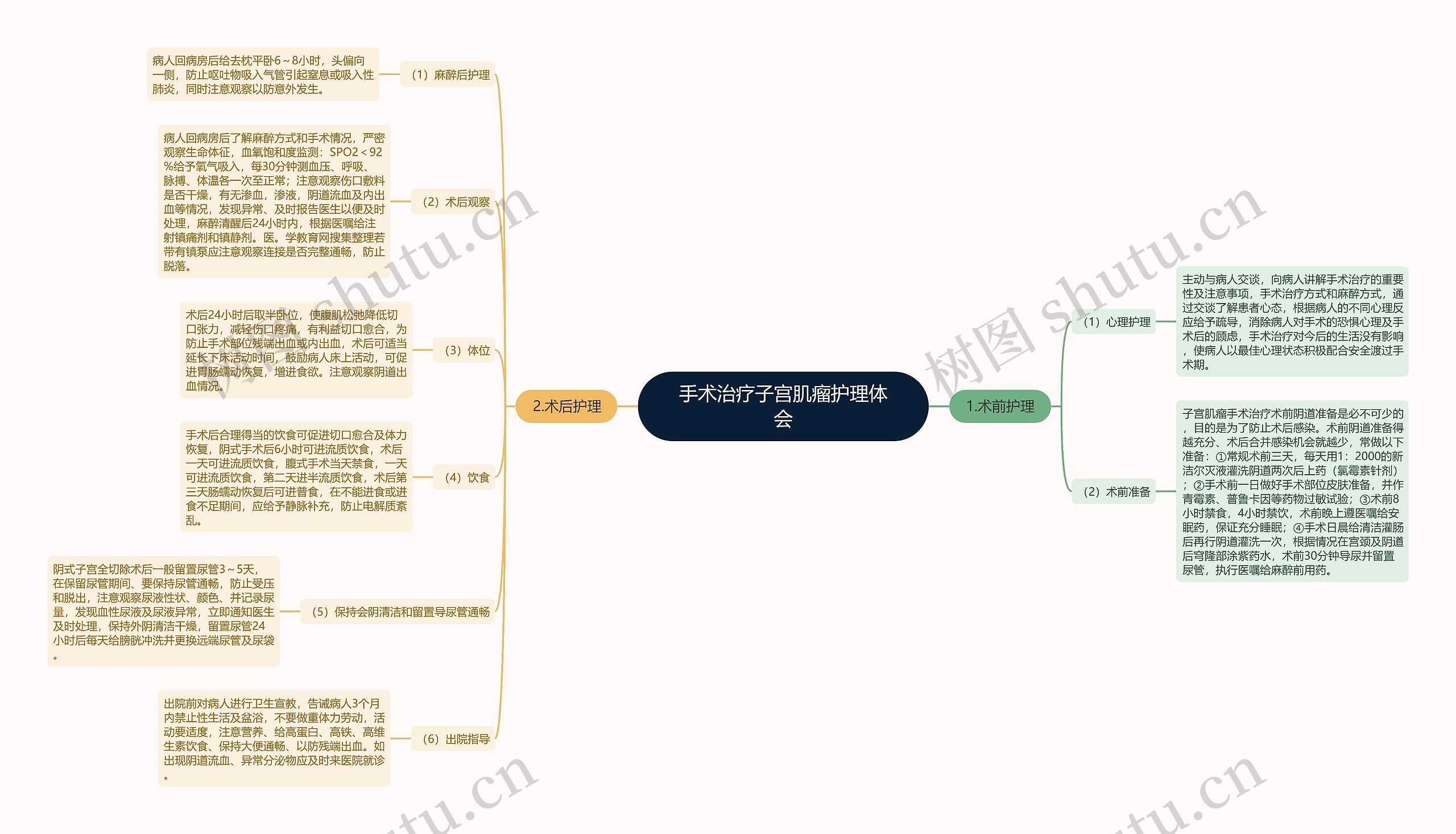 手术治疗子宫肌瘤护理体会