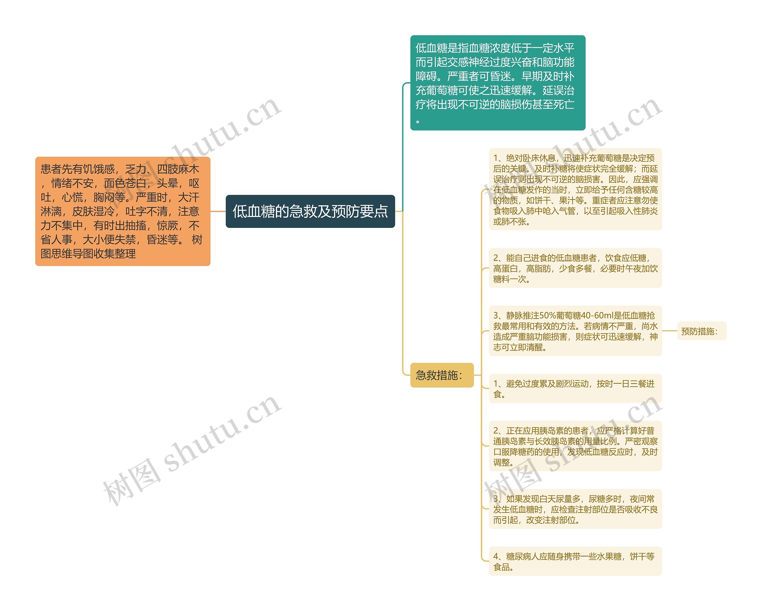 低血糖的急救及预防要点