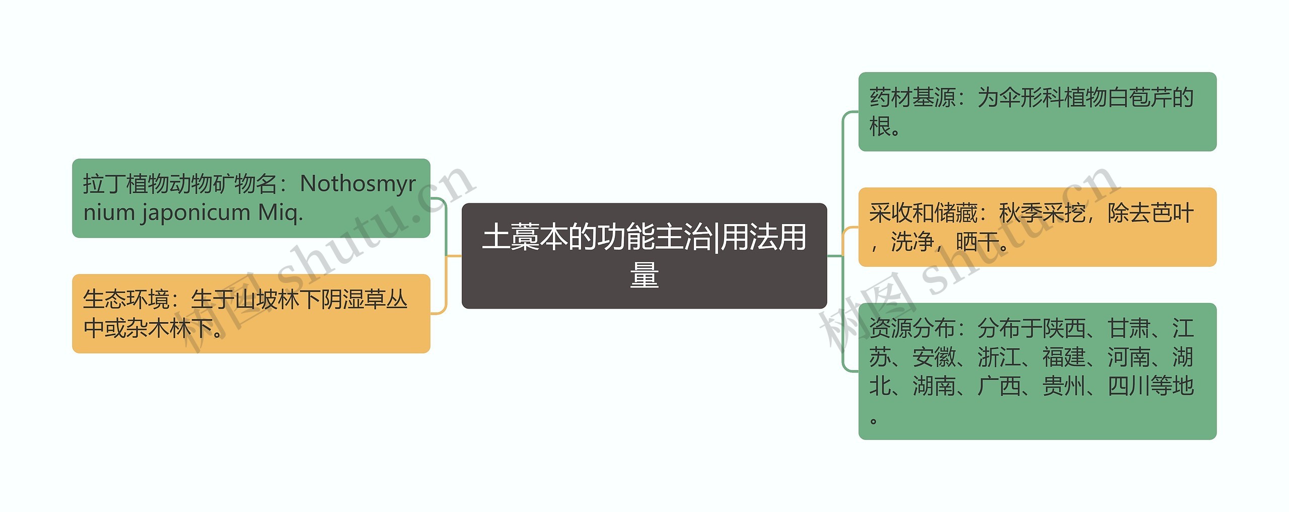 土藁本的功能主治|用法用量