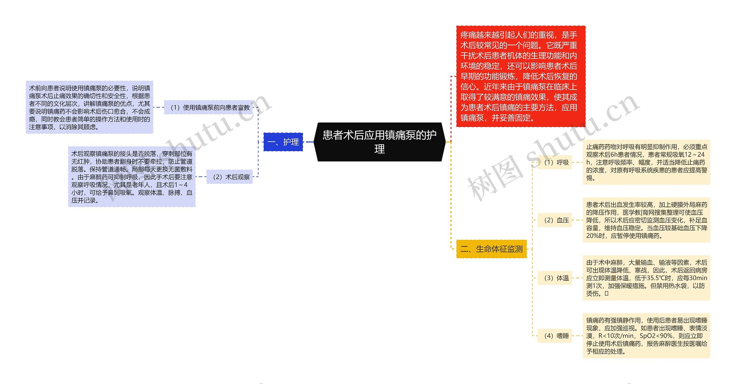 患者术后应用镇痛泵的护理