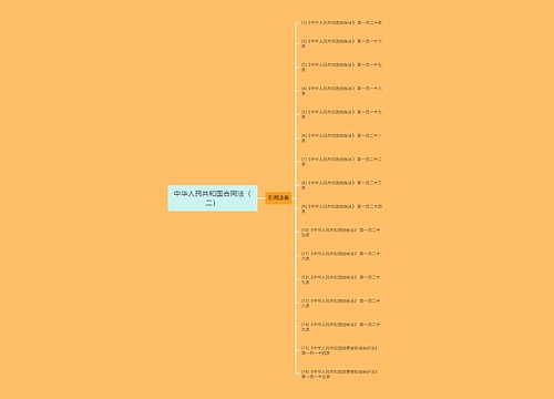 中华人民共和国合同法（二）
