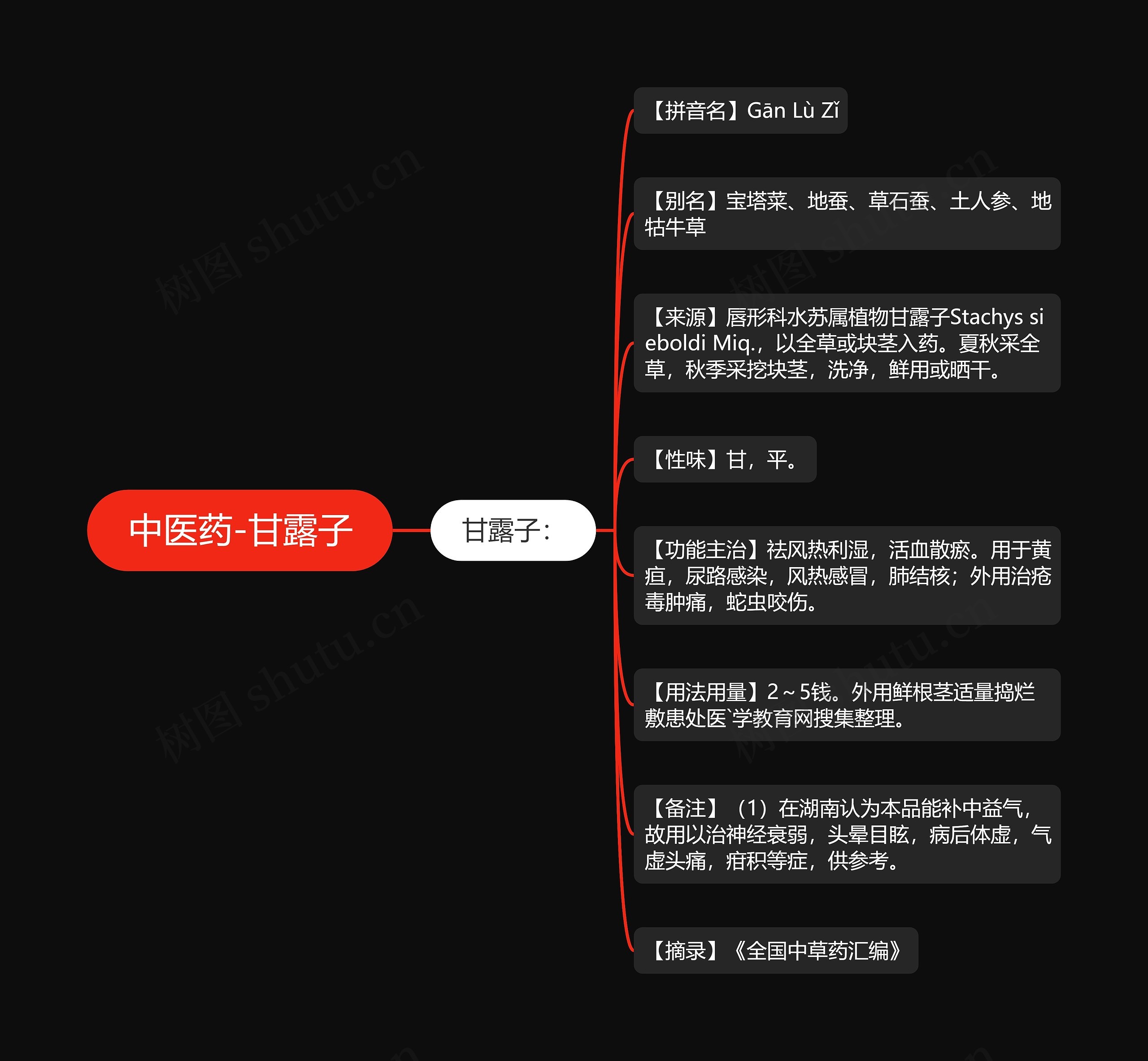 中医药-甘露子