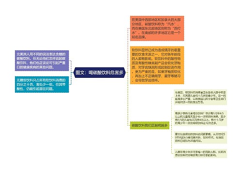 图文：喝碳酸饮料危害多