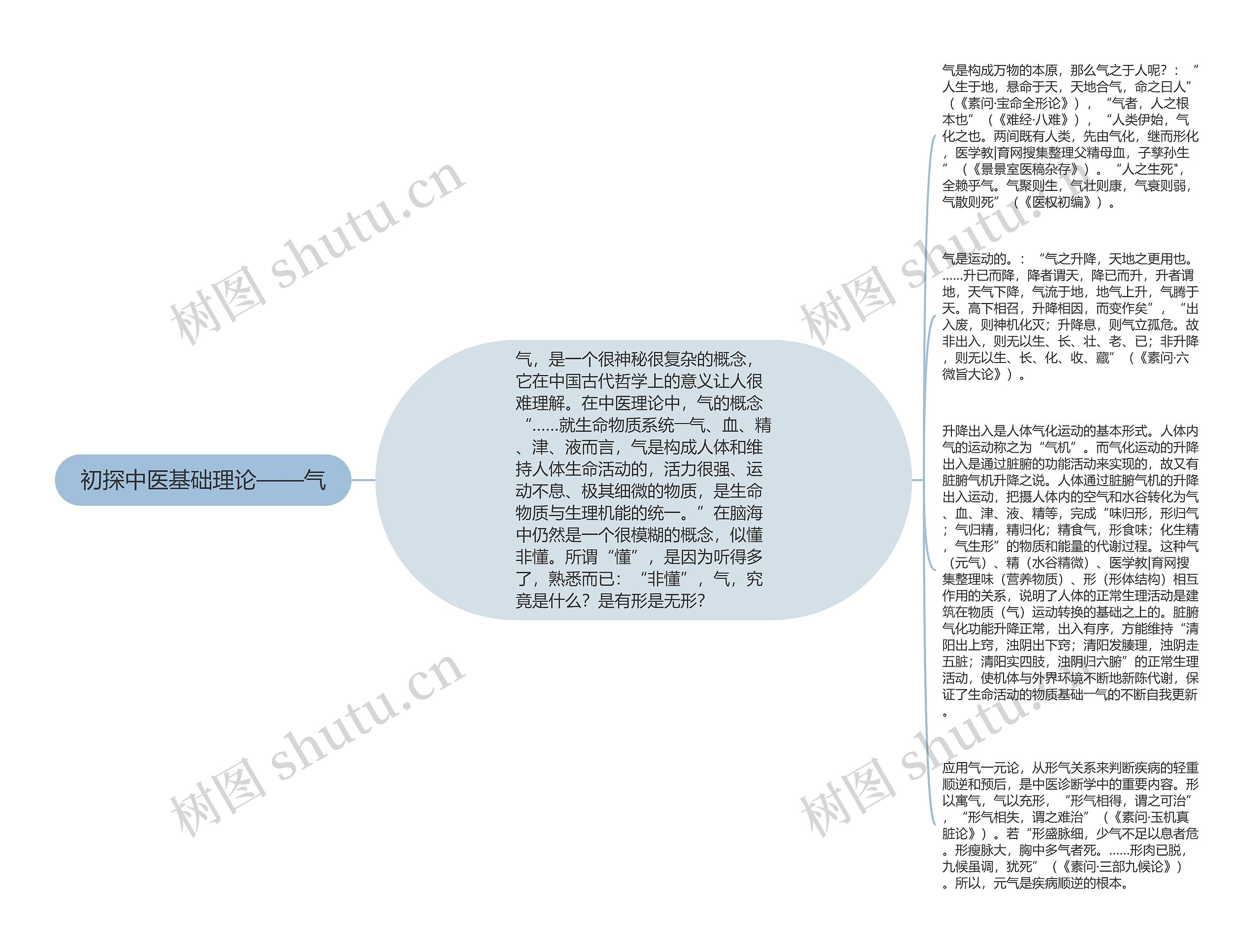 初探中医基础理论——气