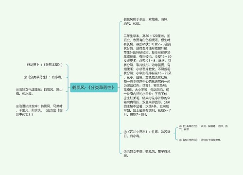 鹤虱风-《分类草药性》