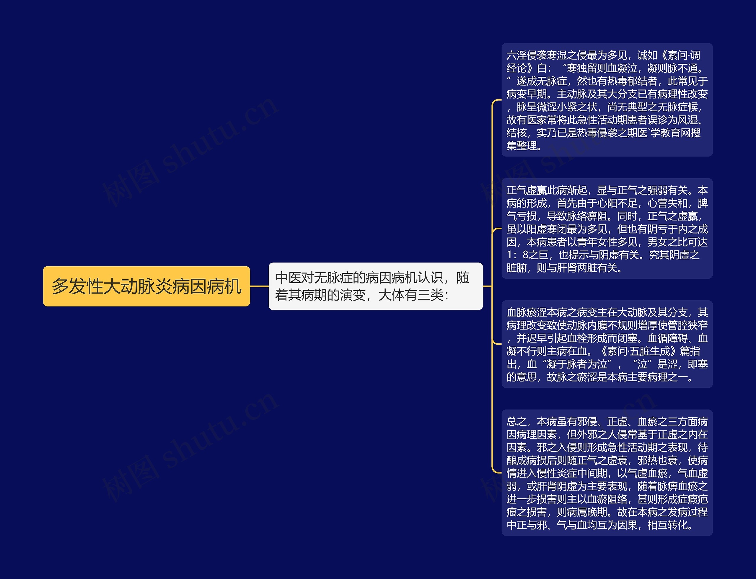 多发性大动脉炎病因病机