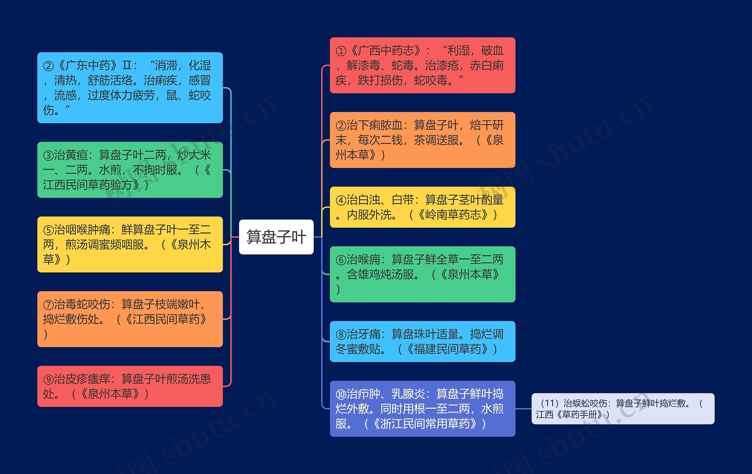 算盘子叶