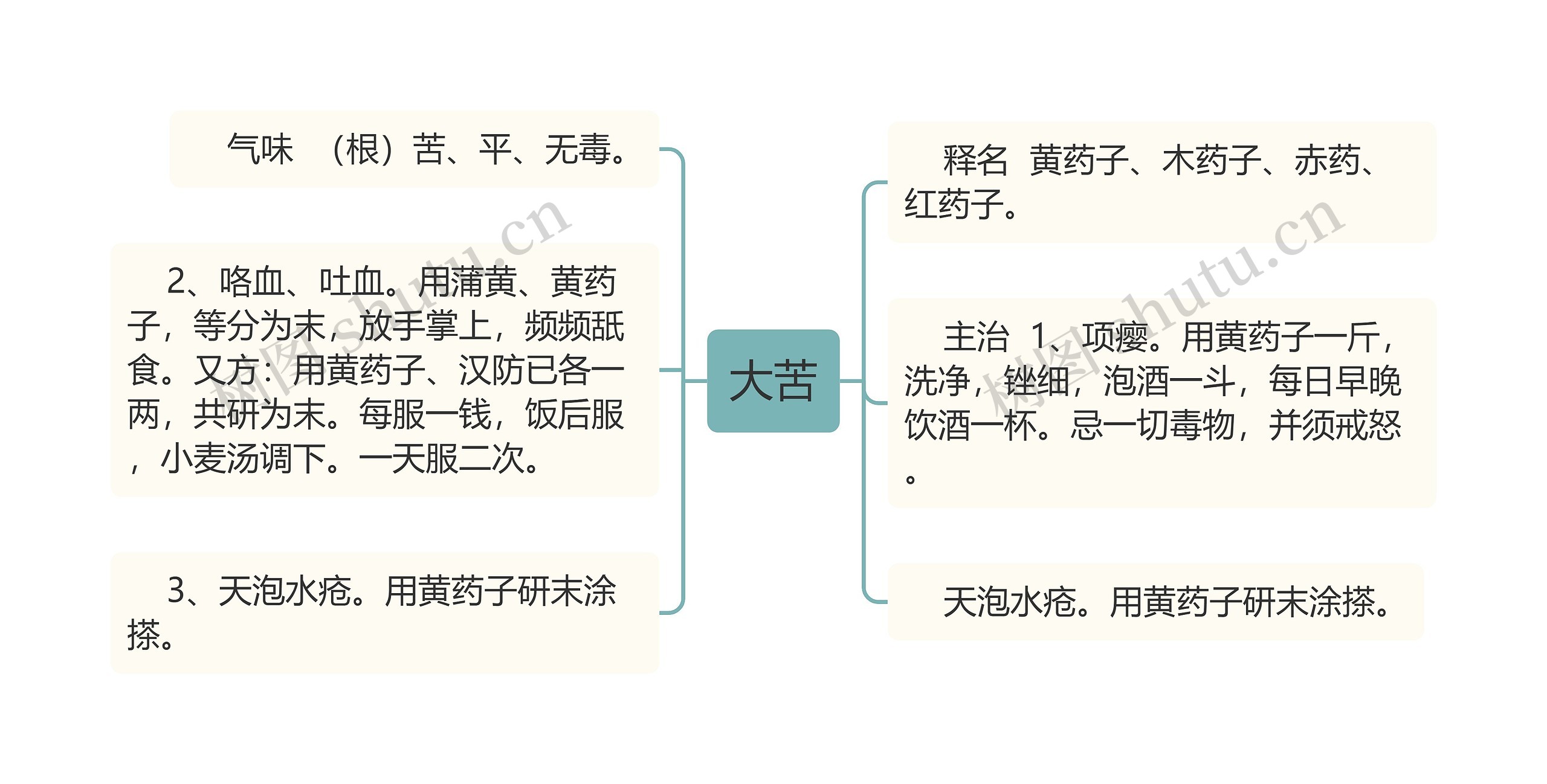 大苦思维导图