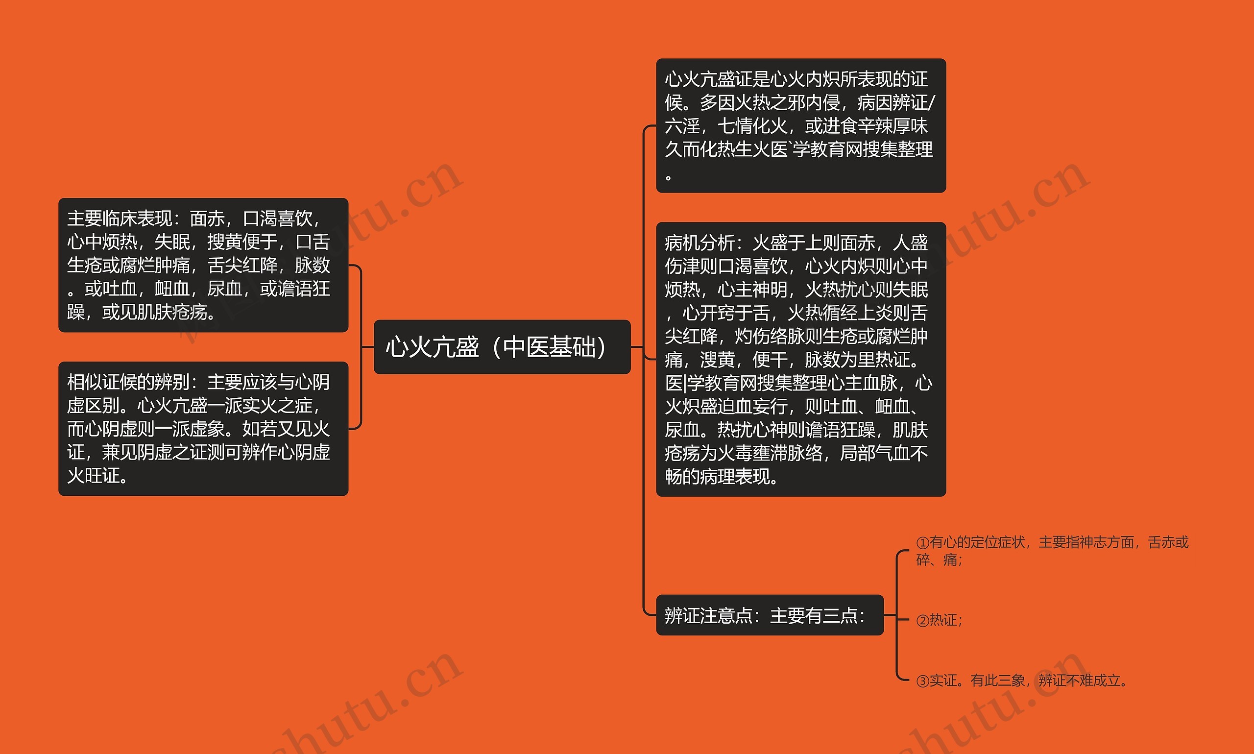 心火亢盛（中医基础）